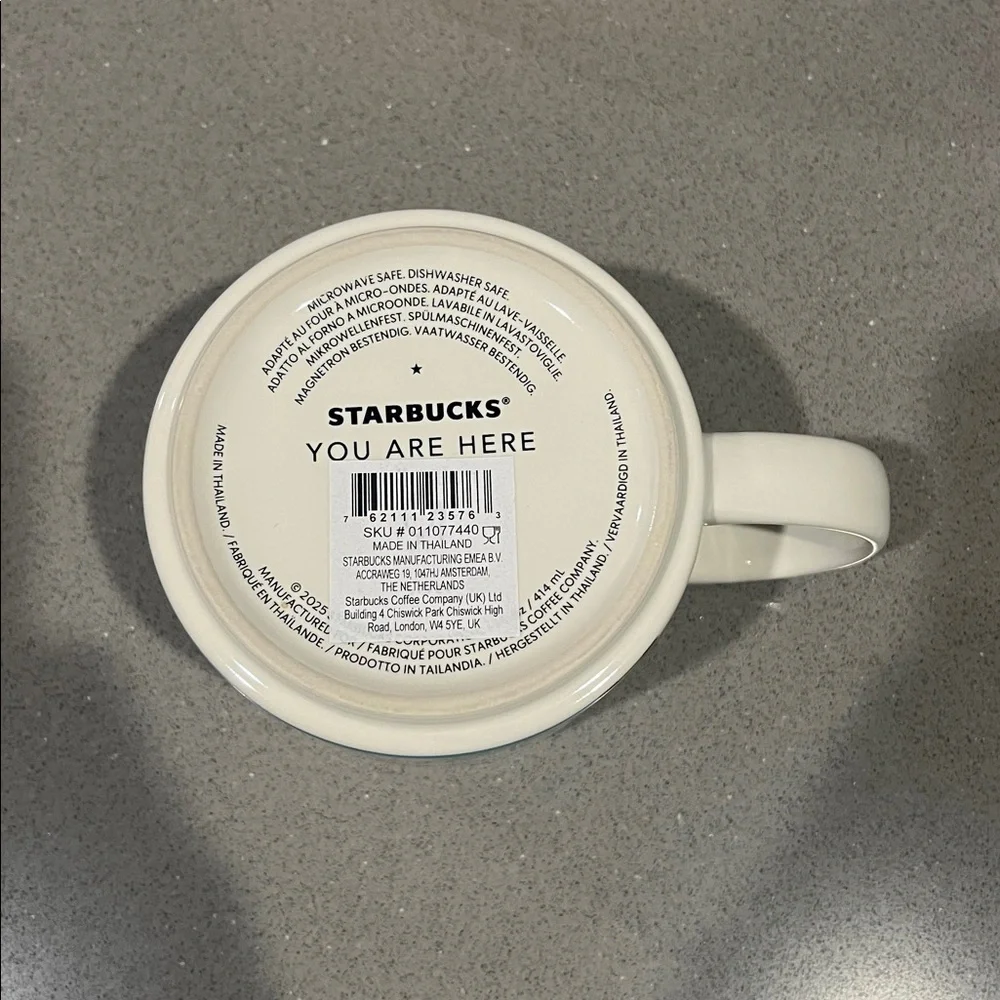 💚NWT💛Starbucks SWITZERLAND - YOU ARE HERE COLLECTION Coffee Tea Mug - Picture 9 of 9